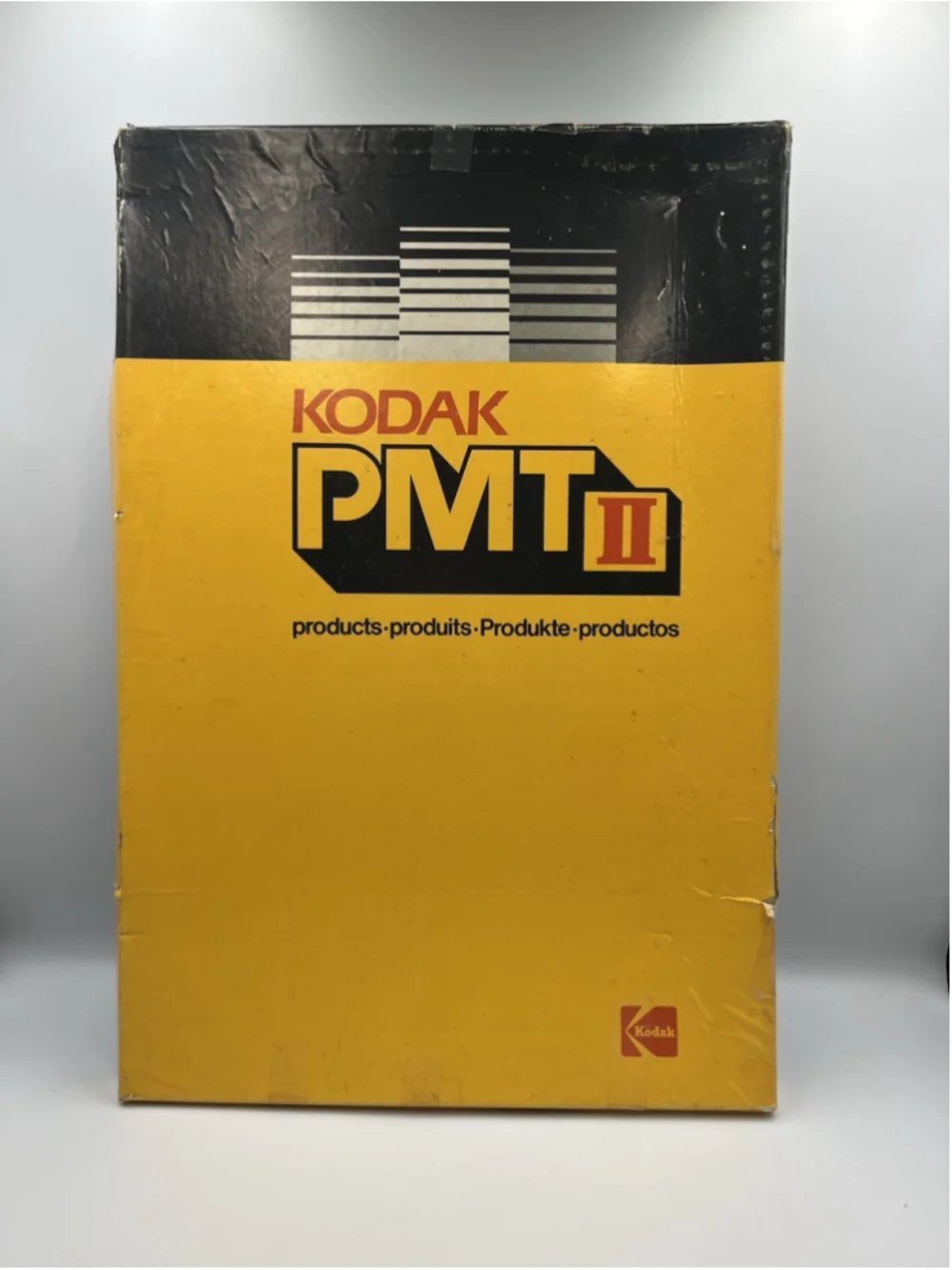Vintage Kodak PMT2 BOX ONLY , WAS USED FOR CONTAINER ORDERS OR MATT PAPER INPAST